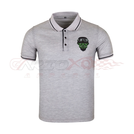 MEN MOTORCYCLE POLO SHIRT